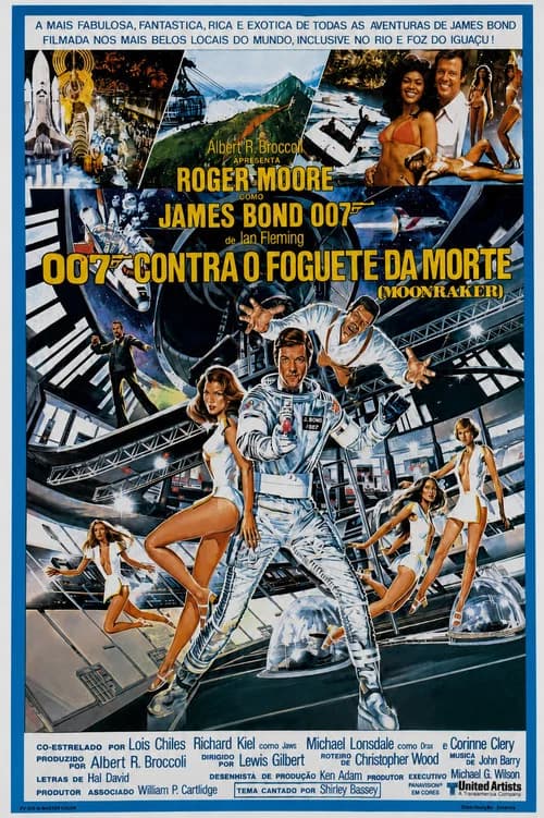 Pôster de 007 Contra o Foguete da Morte
