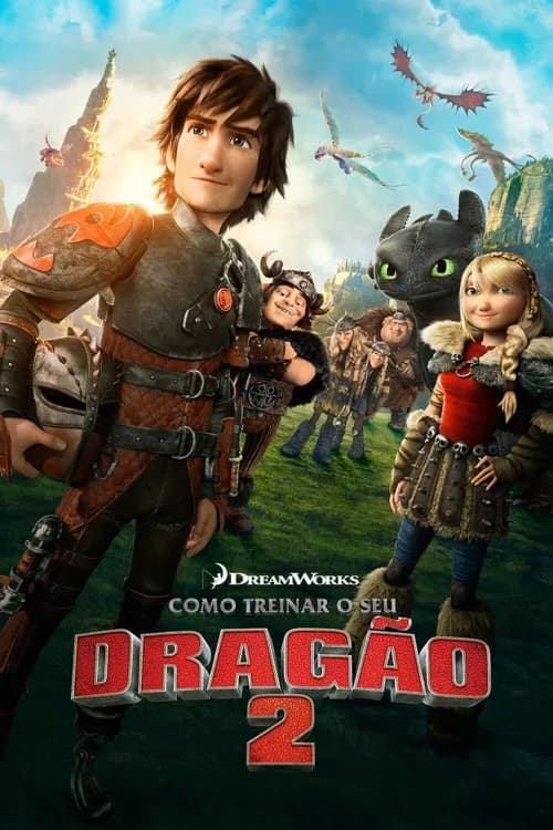 Pôster de Como Treinar o seu Dragão 2