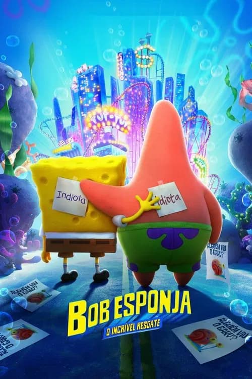 Pôster de Bob Esponja: O Incrível Resgate