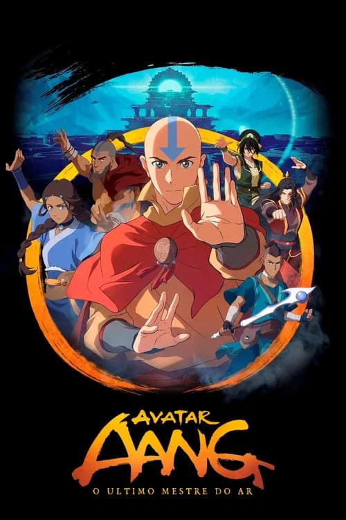 Pôster de Avatar Aang: O Último Mestre do Ar