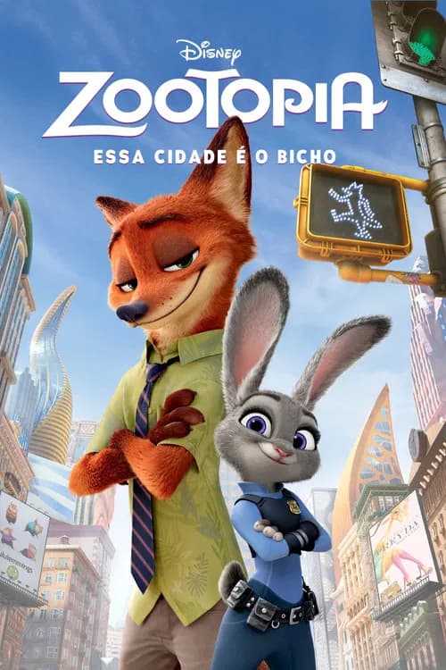 Pôster de Zootopia: Essa Cidade é o Bicho