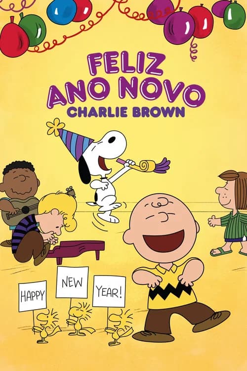 Pôster de Feliz Ano Novo, Charlie Brown