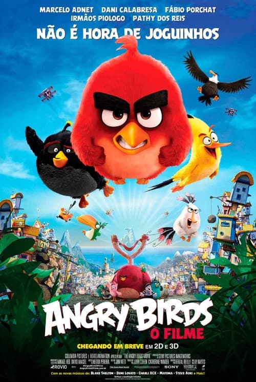 Pôster de Angry Birds: O Filme