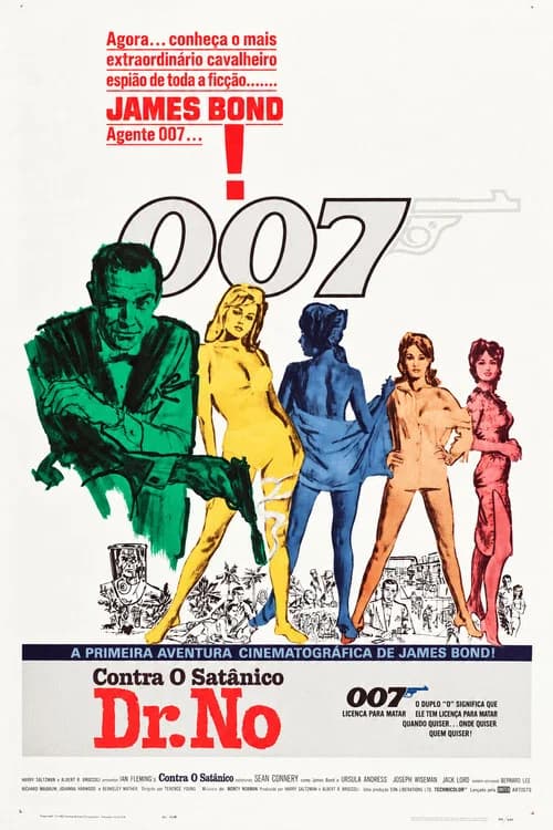 Pôster de 007 Contra o Satânico Dr. No